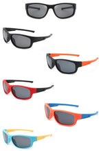 Kids Rectangle Polarized Sports Sunglasses