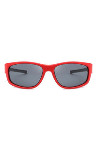 Kids Rectangle Polarized Sports Sunglasses