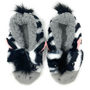 Kids Indoor Cozy Slipper - ZZ Zebra