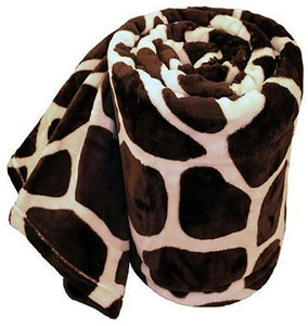 Giraffe Super Soft Cozy Bed Throw Flannel Blanket