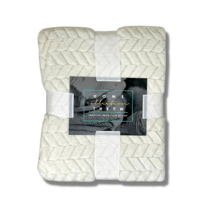 Home Collection Embossed Throw Blanket