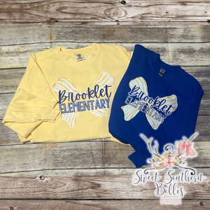 Brooklet Elementary Bow Sweatshirt