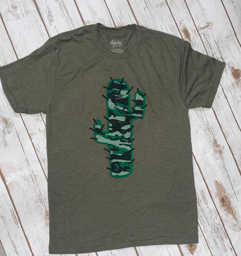 Camo Cactus Tee