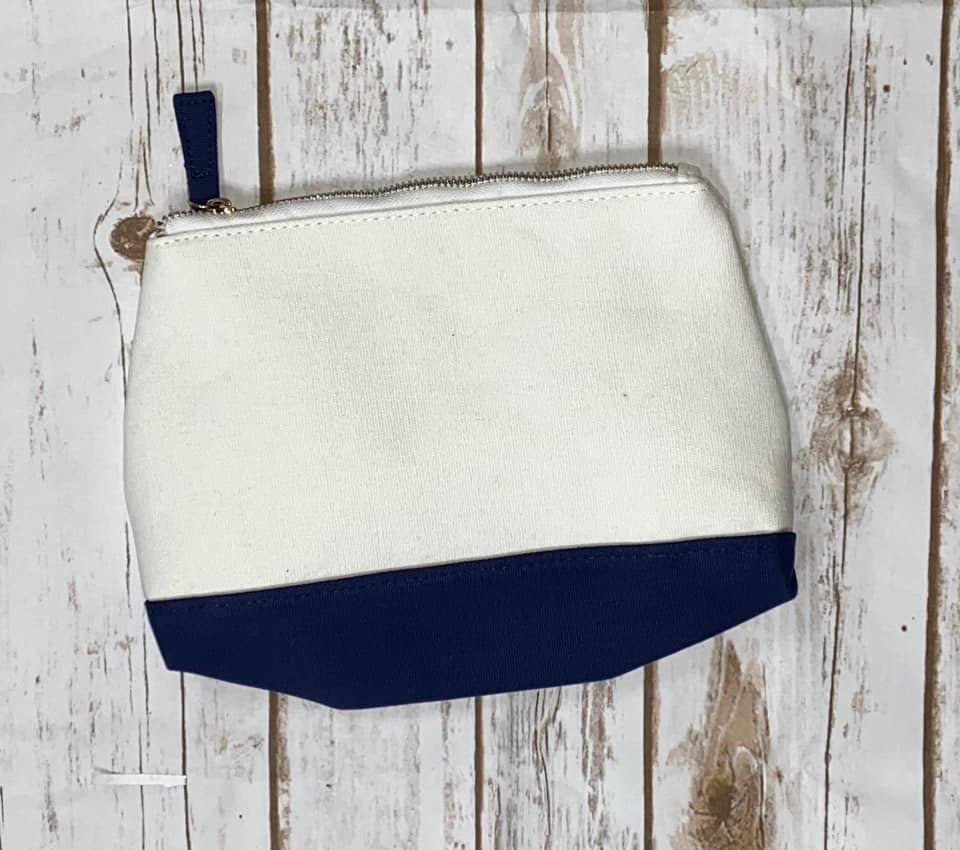 'Blank Canvas' Cosmetic Bag