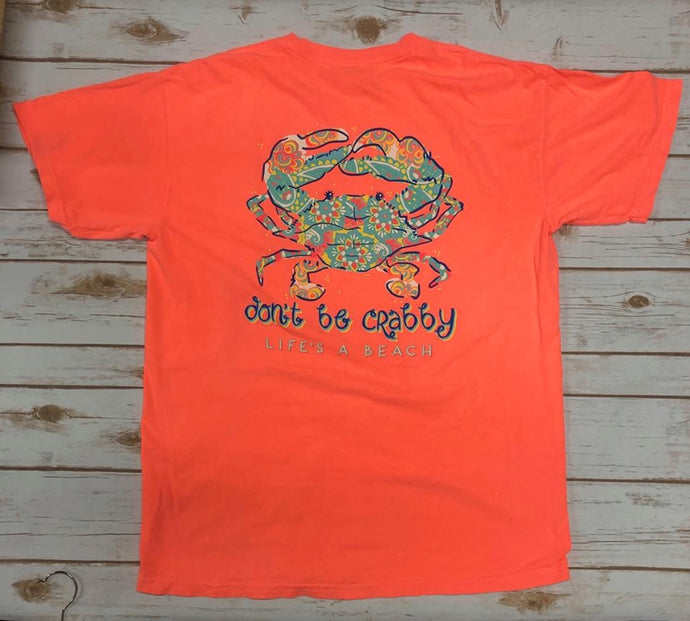 Don't Be Crabby Tee-Anna Grace