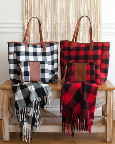 Buffalo Tote 2piece set