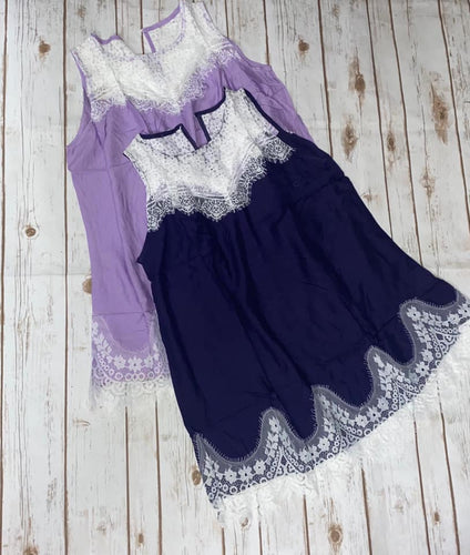 Lace Daze Tank Blouse