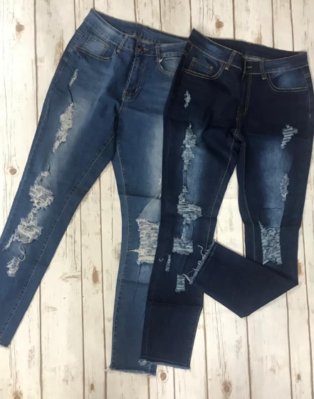 Night Owl Distressed Jeans