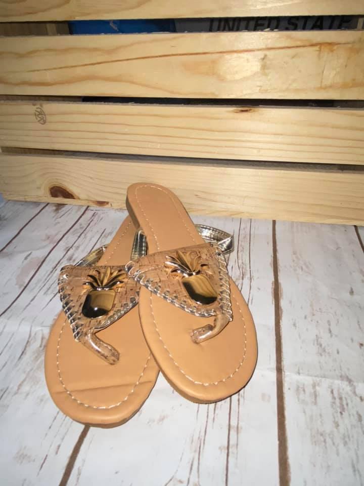 Pineapple To My Eye Sandal