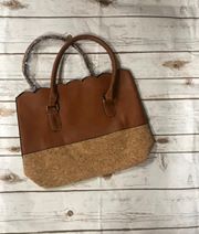 Scallop Cork Purse