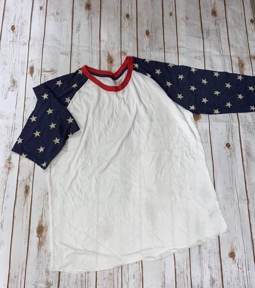 Star Spangled Raglan