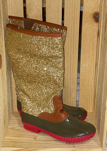 Tall Sparkle Duck Boot - Adult